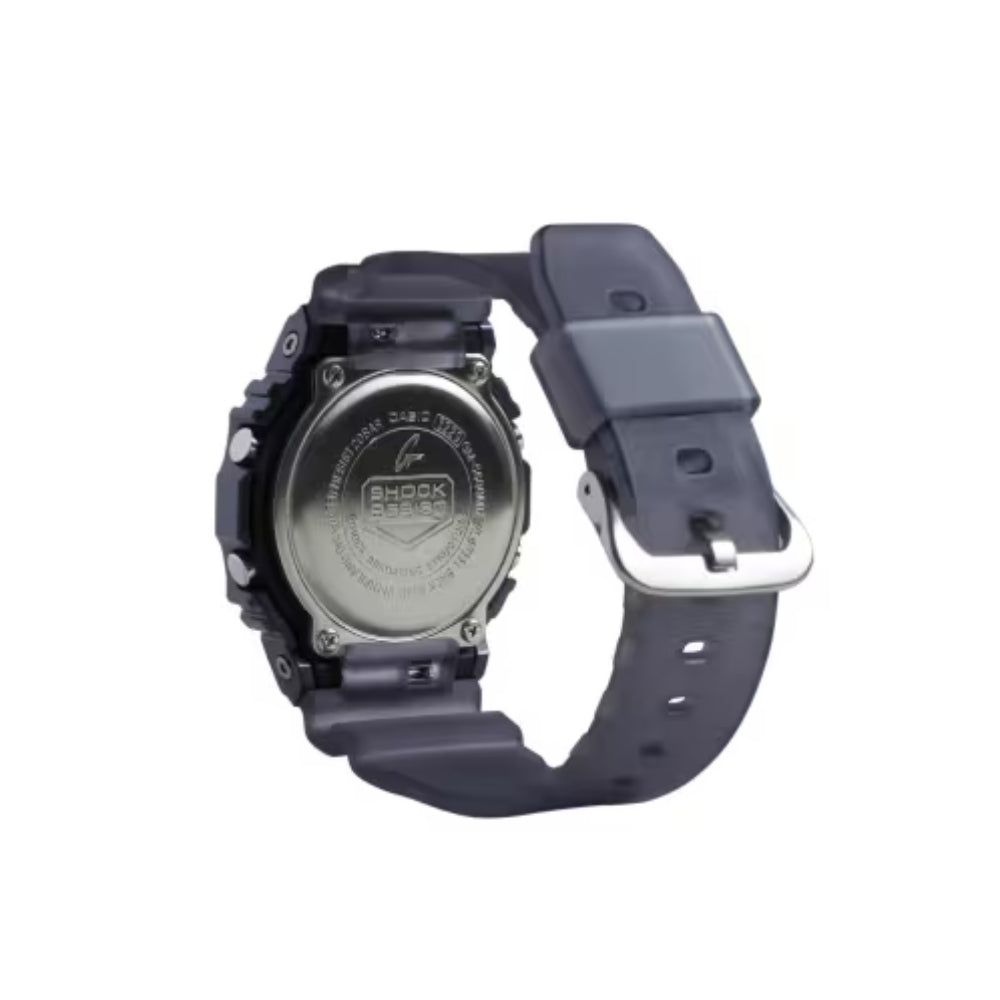 G-Shock G-Steel Digital Watch with Translucent Blue Resin Band