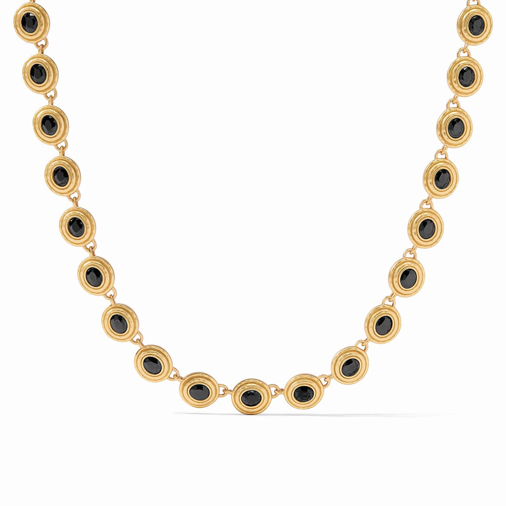 Julie Vos Adjustable Tudor Tennis Necklace with Rose Cut Stones