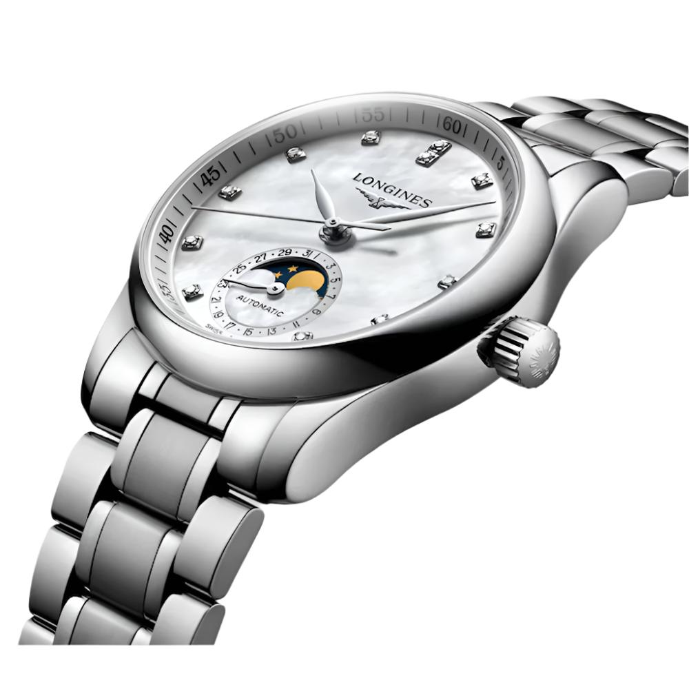Longines 34mm Automatic Moonphase Watch from Master Collection