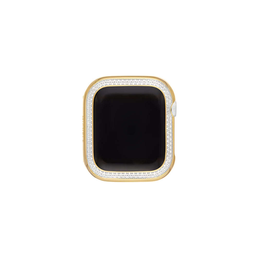Michele Luxury Two-Tone 18K Gold-Plated Diamond Case for 41MM Apple Watch® Series 7 - 9