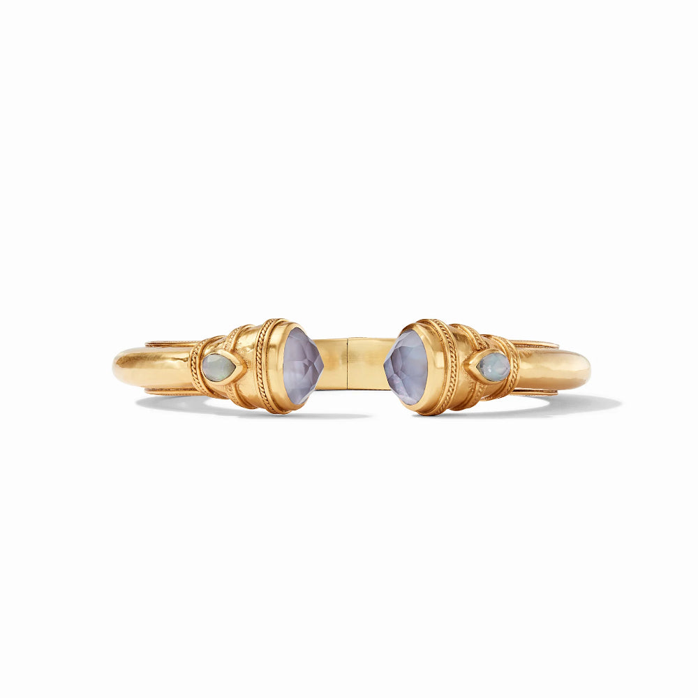 Julie Vos Gorgeous Cannes Demi Cuff with Gemstone Accents
