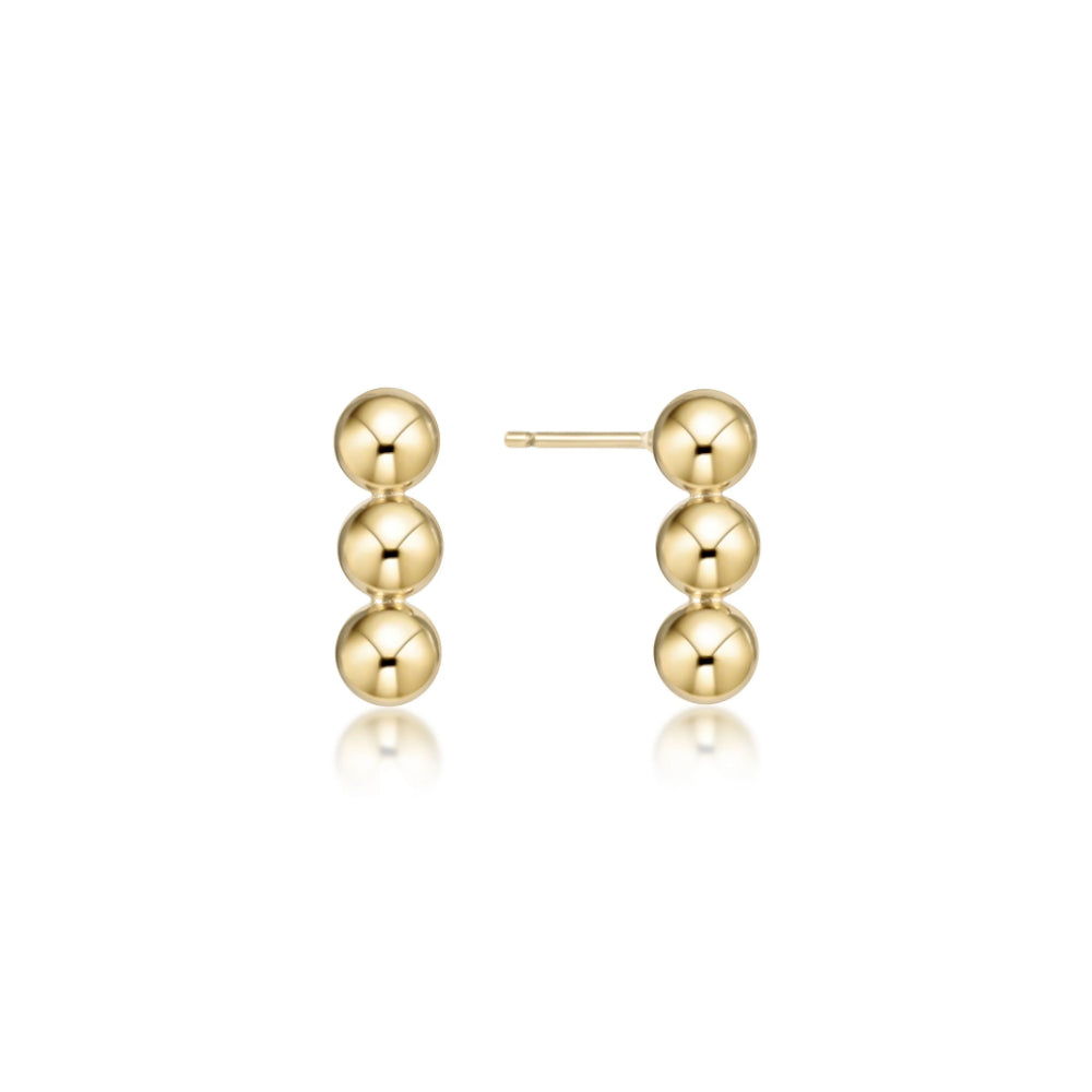 enewton Delightful Stud Earrings with 14kt Gold - Filled Beads