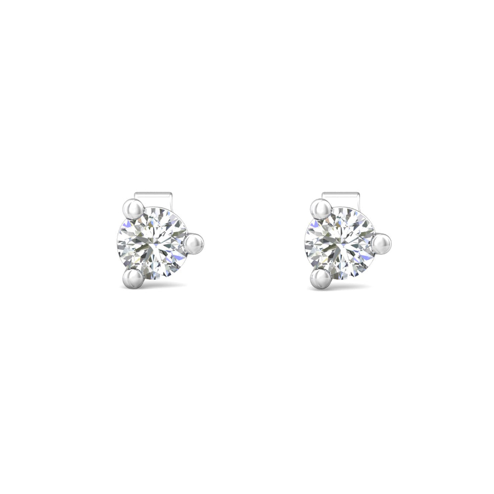 Smyth 18k Gold and Diamond Classic Stud Earrings - Exquisite Jewelry Pieces