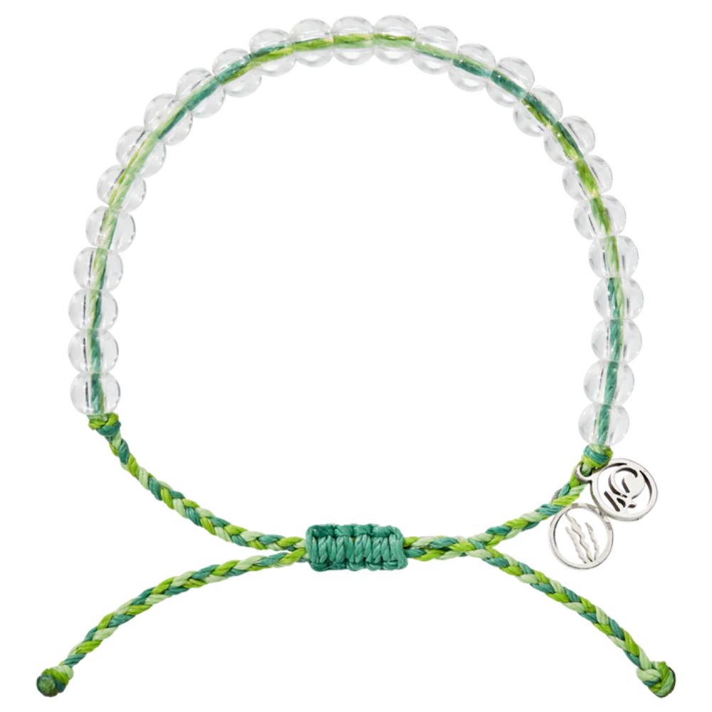 4Ocean April 2023 Exclusive Limited - Edition Earth Day Kelp - Inspired Beaded Wrist Bracelet