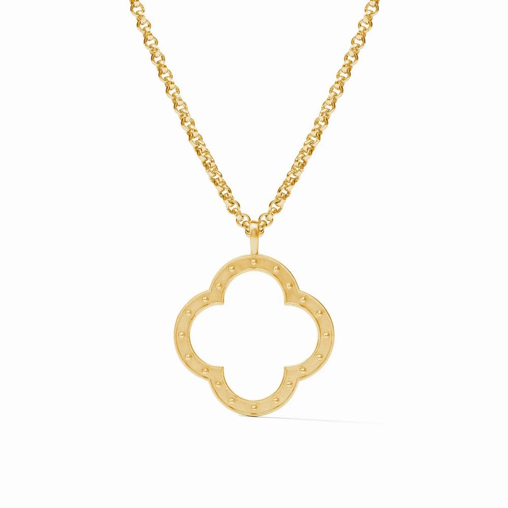 Julie Vos SoHo Reversible Mixed Metal and Gold Plated Pendant Necklace