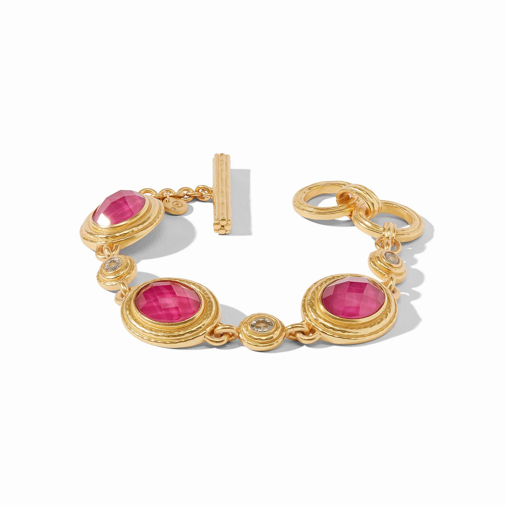 Julie Vos Tudor Style Stone Decorated Bracelet for Women