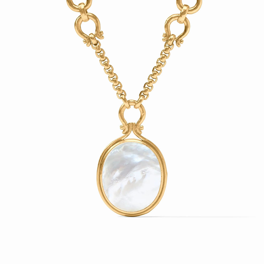 Julie Vos Saratoga Equestrian-Inspired Statement Necklace for Fashionable Women