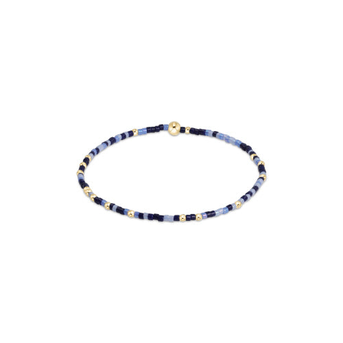 Enewton 7.25-Inch Extendable Hope Unwritten Bracelet with Fall/Winter 2024 Color Collection - Revive the Blue Hue