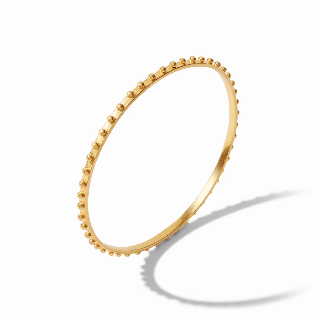 Julie Vos Studded Stacking SoHo Gold Bangle Bracelet