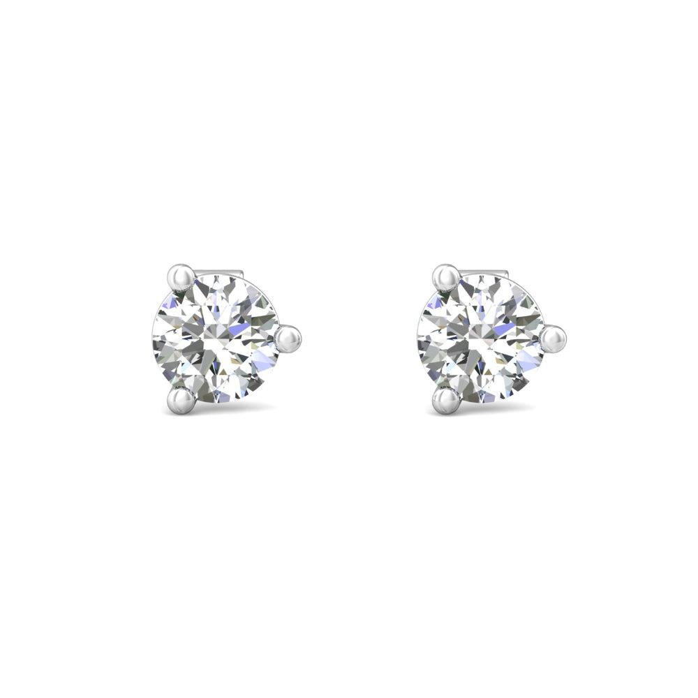 Smyth 18k Gold and Diamond Classic Stud Earrings - Exquisite Jewelry Pieces