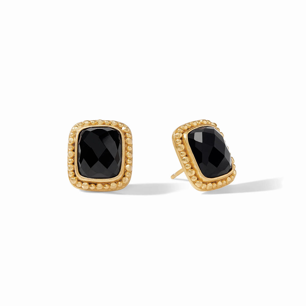 Julie Vos Marbella Sparkling Stud Earrings - A Wearable Art Piece