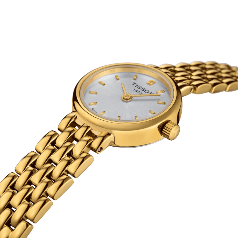 Tissot Elegant 19.5mm Gold-Tone Ladies' Quartz Wristwatch