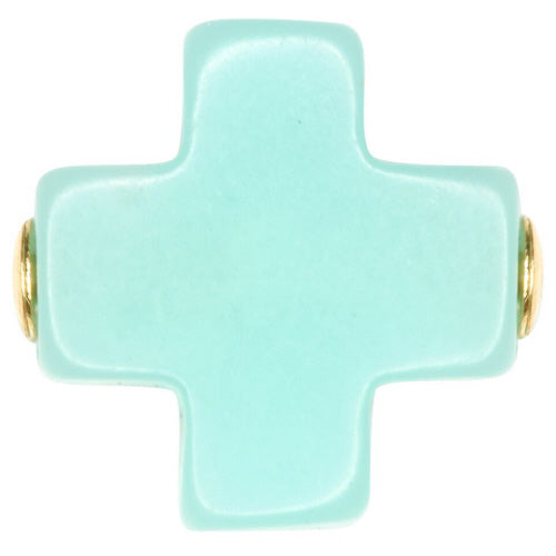 enewton Mint Signature Cross Stud Earrings - 14kt Gold-Filled, Lightweight