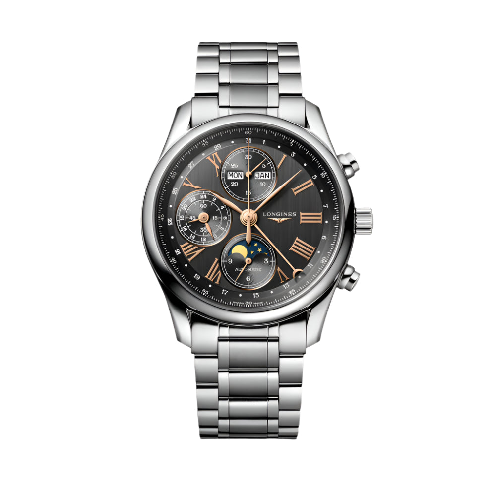 Longines 40mm Automatic Chronograph Moonphase Watch from Master Collection