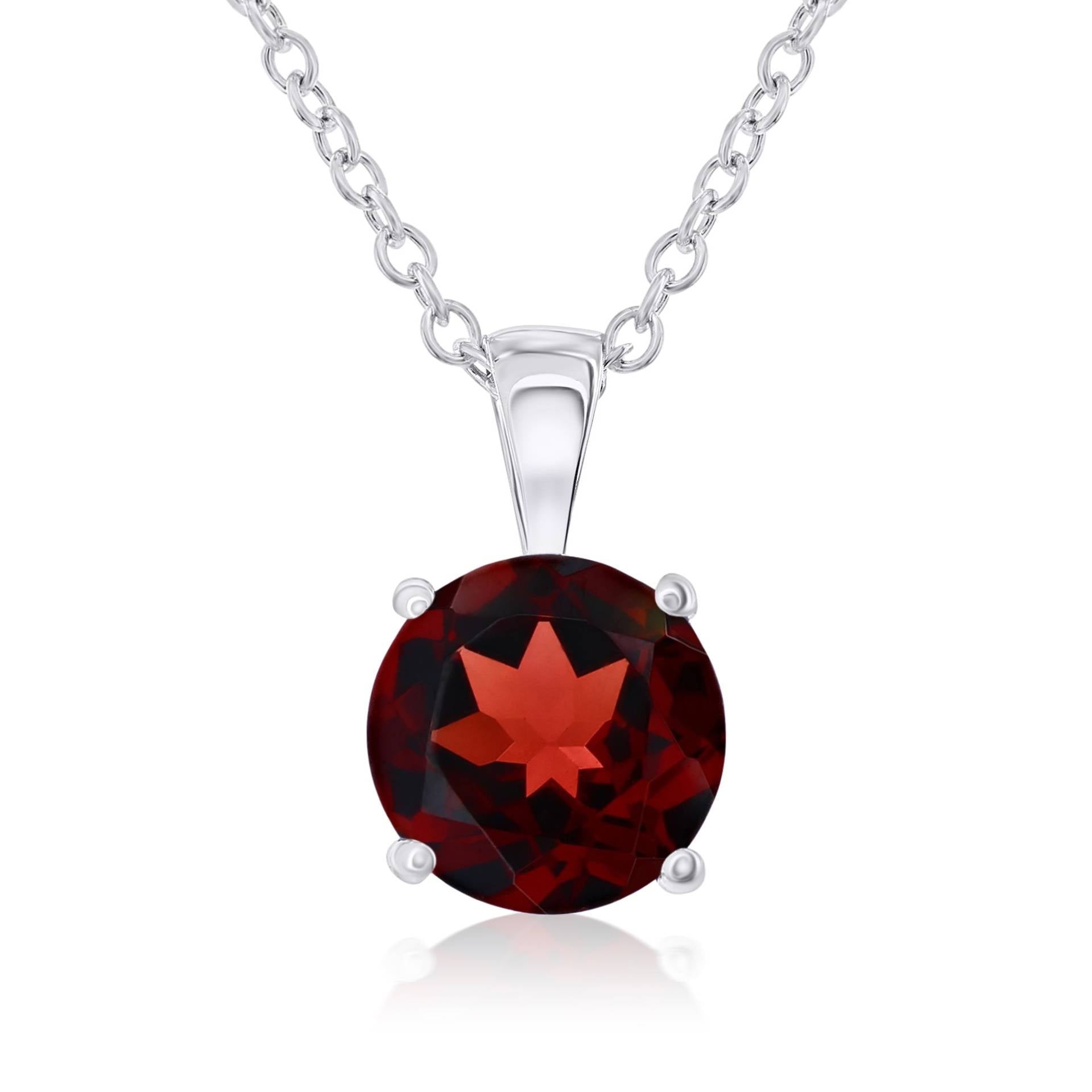 Smyth Jewelers 14-karat Gold Garnet Pendant Necklace - A Stunning Jewelry Piece
