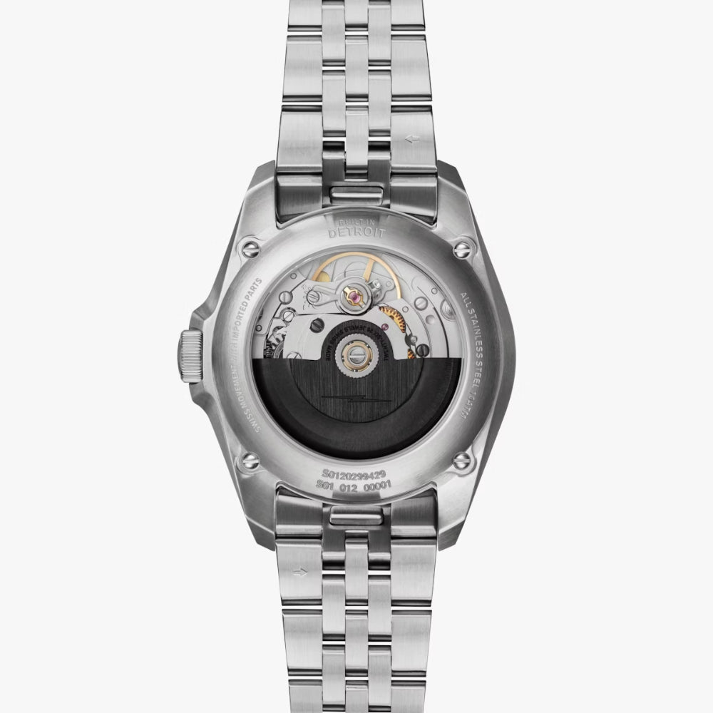 Shinola 36mm Circadian Monster Watch with Grey Mother of Pearl Dial