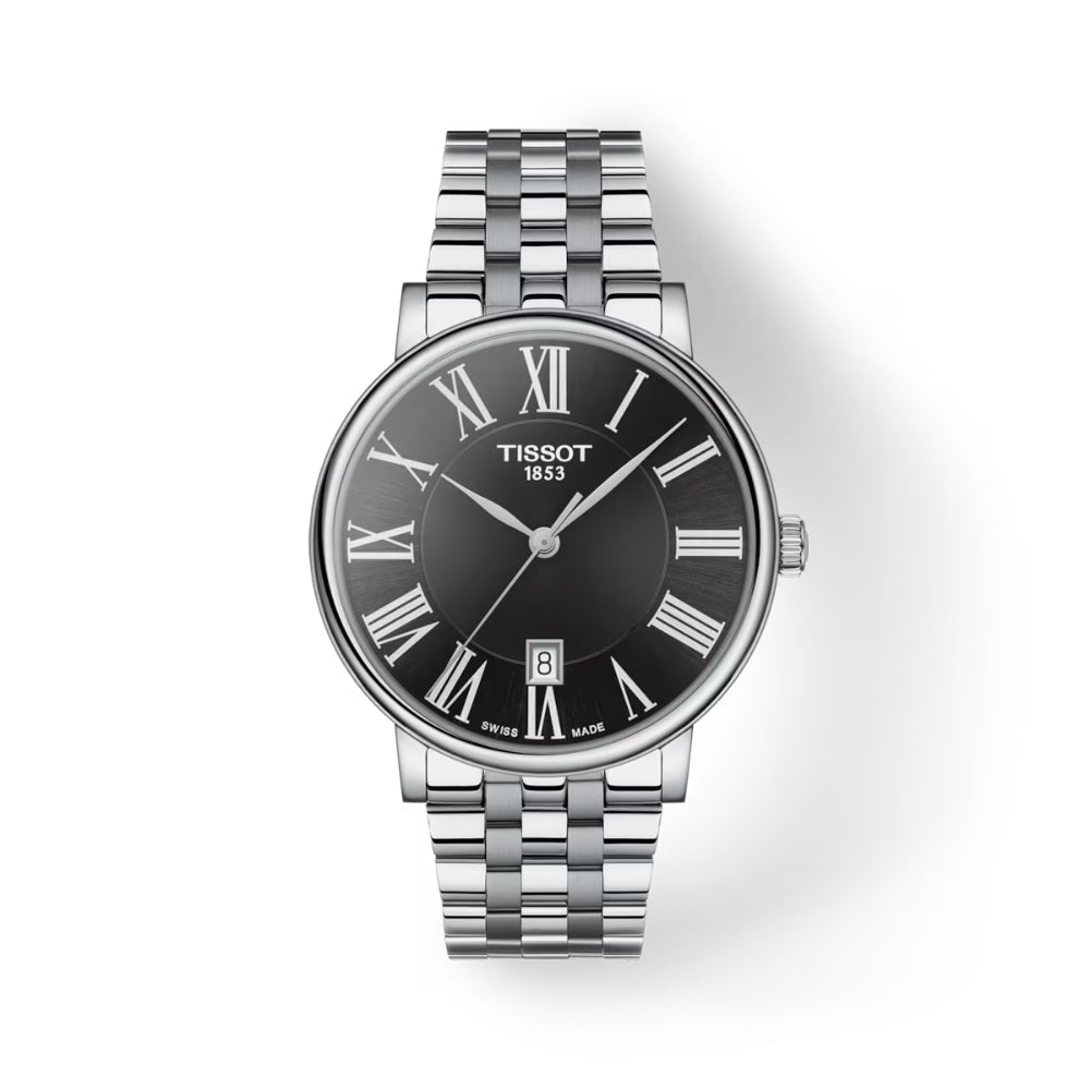 Tissot Carson Premium 40mm Quartz Men's Wristwatch - A Classic and Elegant Timepiece