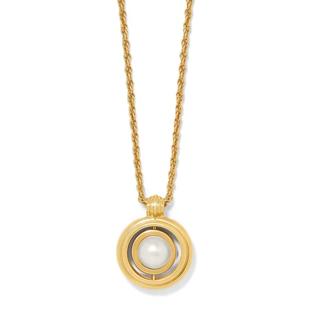 Gorgeous Brighton Ferrara Style Art Deco Inspired Pearl Necklace for Fashion Lovers