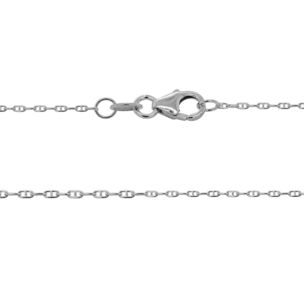 18-Inch 14k Gold Anchor Chain with Lobster Clasp