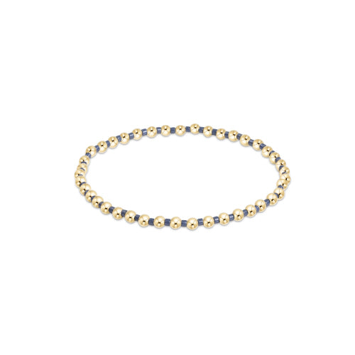 Ennewton 6.25 Slate Blue Hope Grateful Bracelet for Fall/Winter 2024