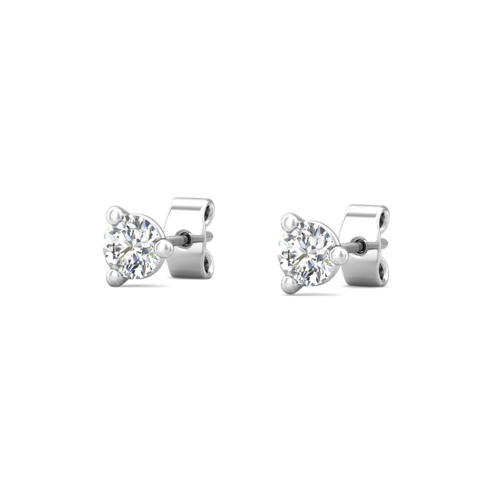 Smyth 18k Gold and Diamond Classic Stud Earrings - Exquisite Jewelry Pieces