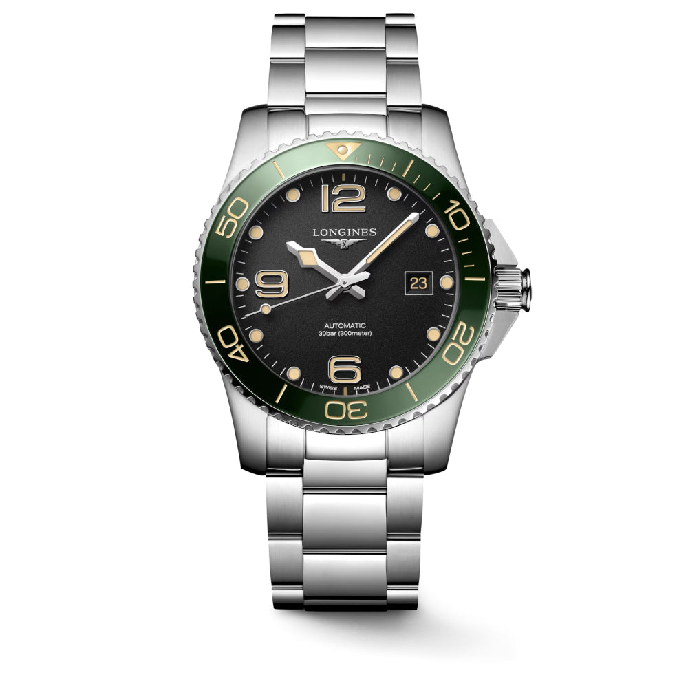 Longines 41mm Automatic Hydroconquest Elegant Sports Watch