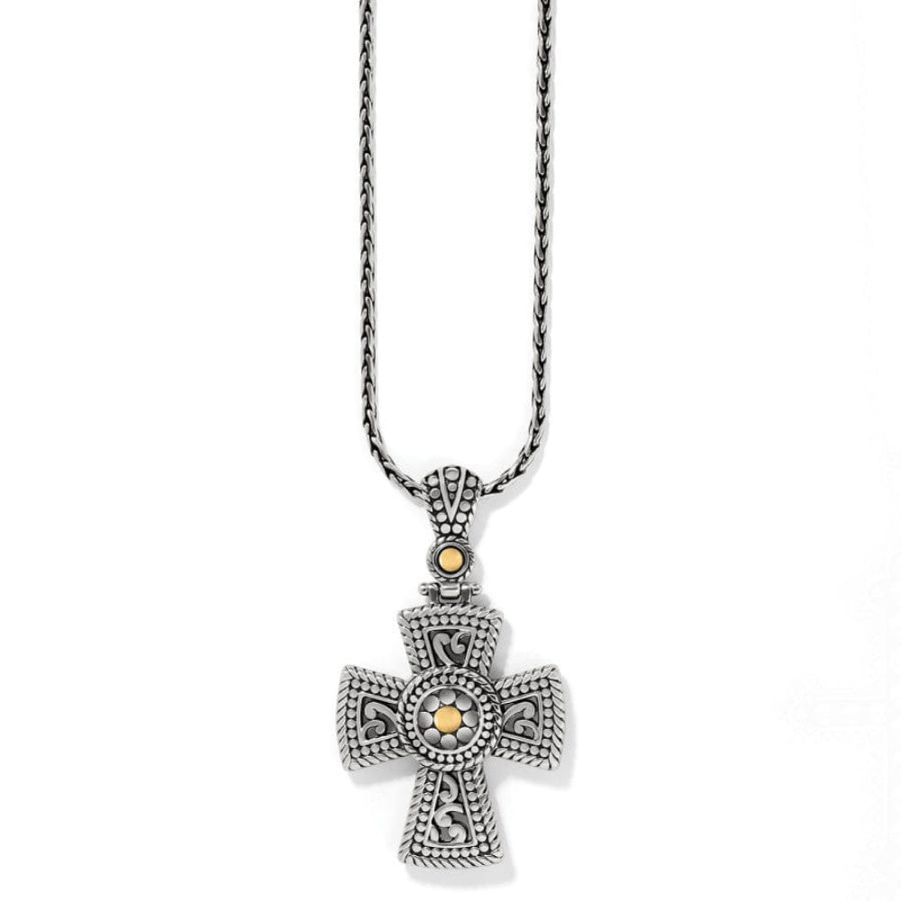Stylish Brighton Temple Cross Necklace for Fashion Enthusiasts