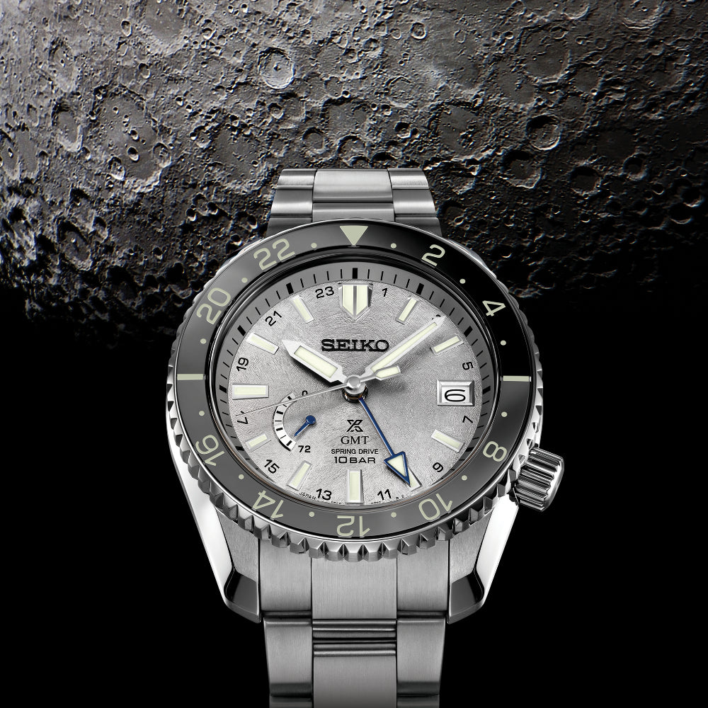45mm Seiko Prospex LX GMT Spring Drive Automatic Titanium Watch