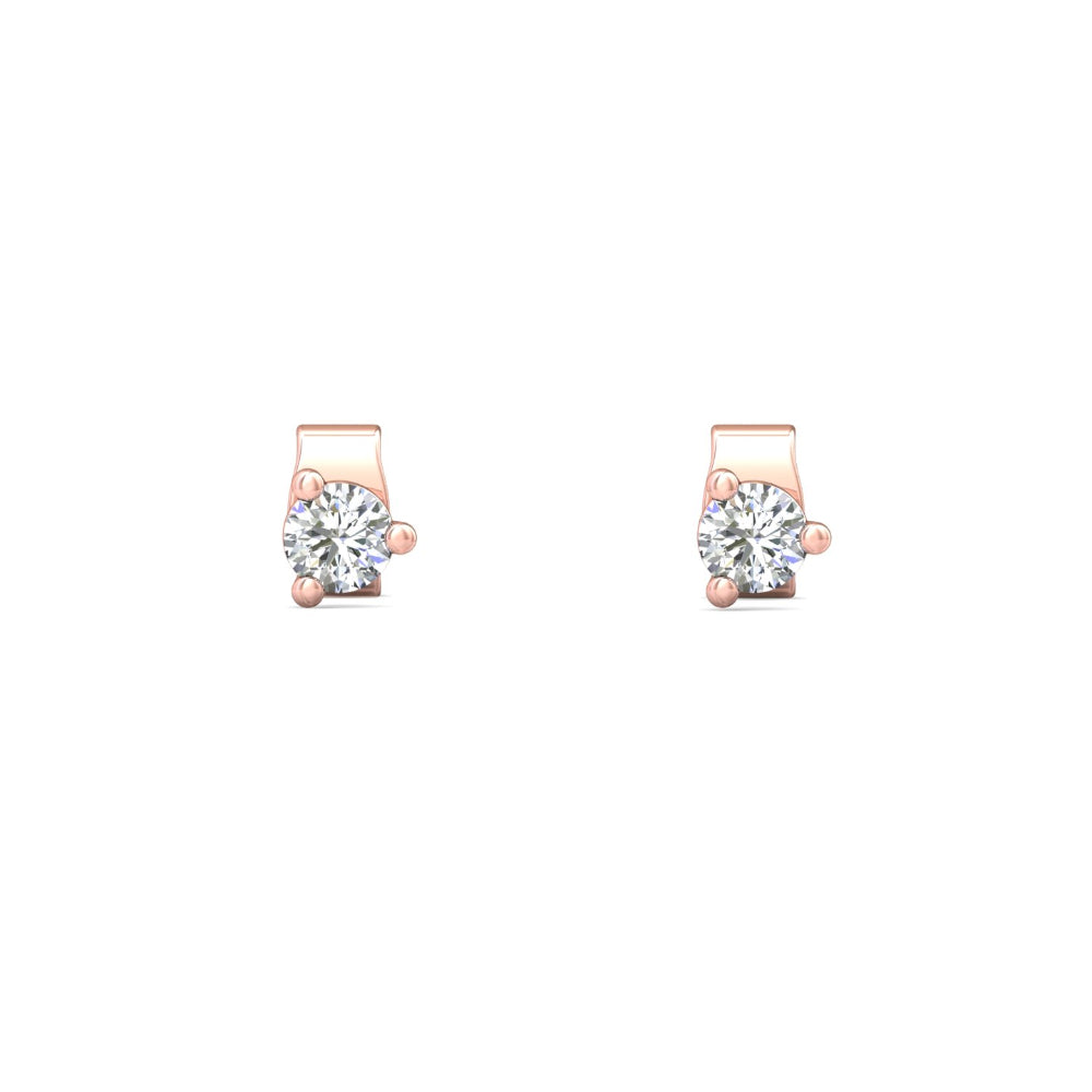Smyth 18k Gold and Diamond Classic Stud Earrings - Exquisite Jewelry Pieces