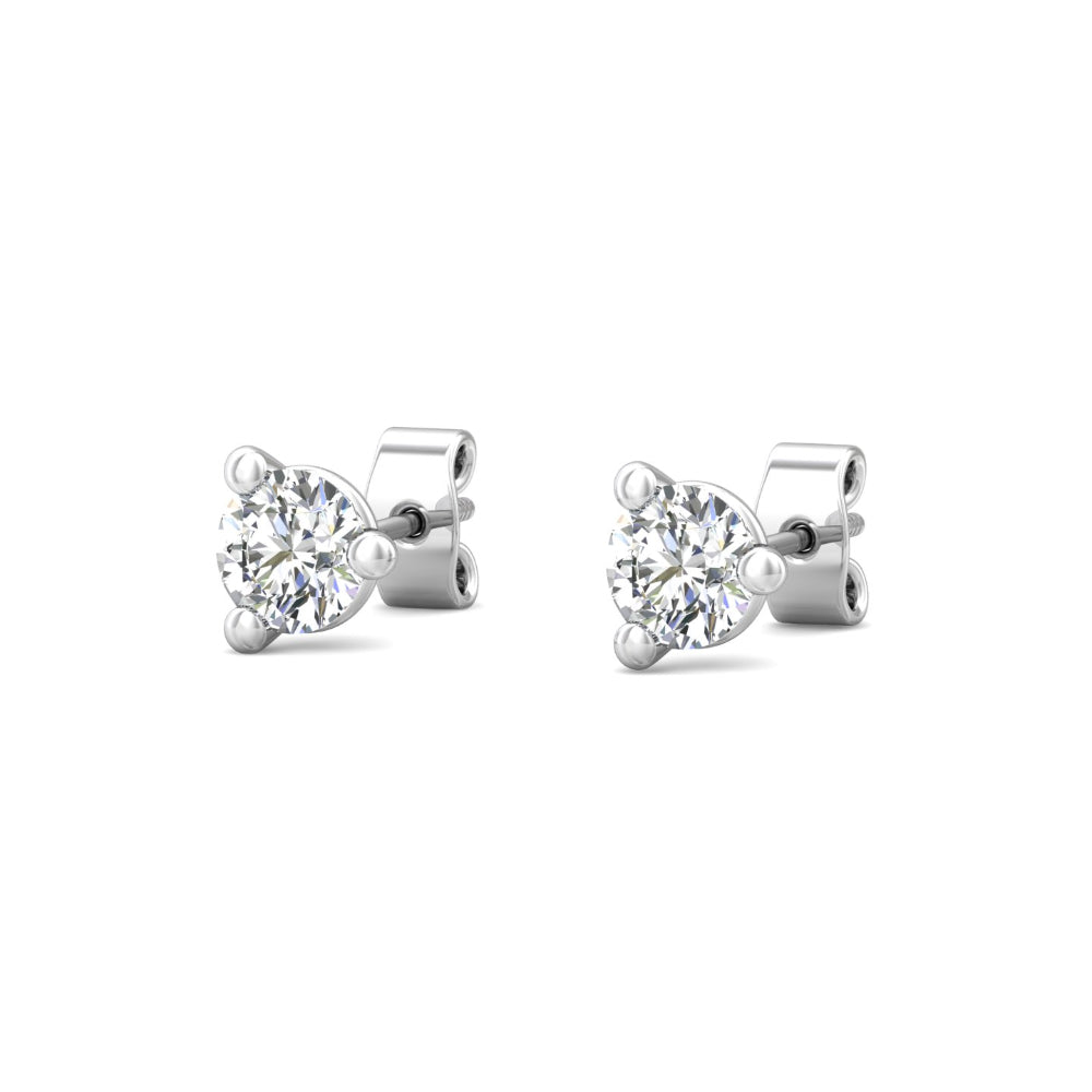 Smyth 18k Gold and Diamond Classic Stud Earrings - Exquisite Jewelry Pieces