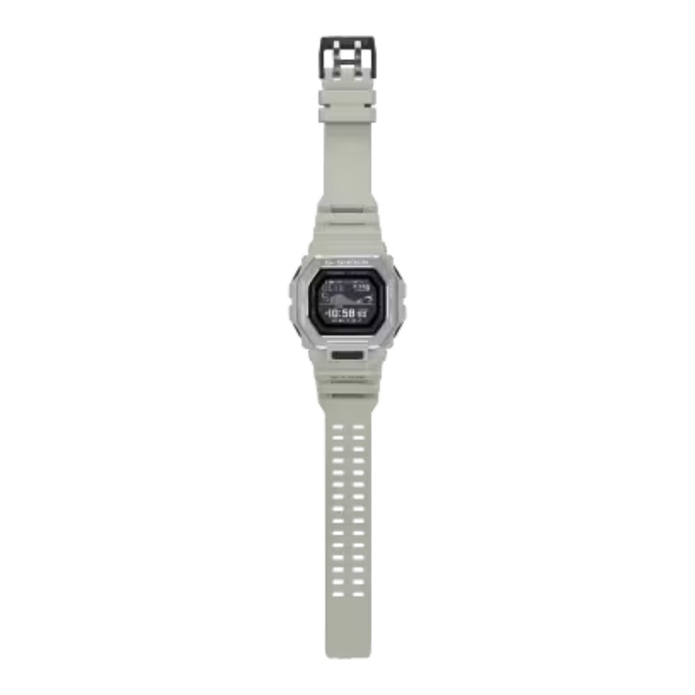 G-Shock G-Glide Smartphone-Connected Resin Sports Watch in Gray Color, Model GBX100-8