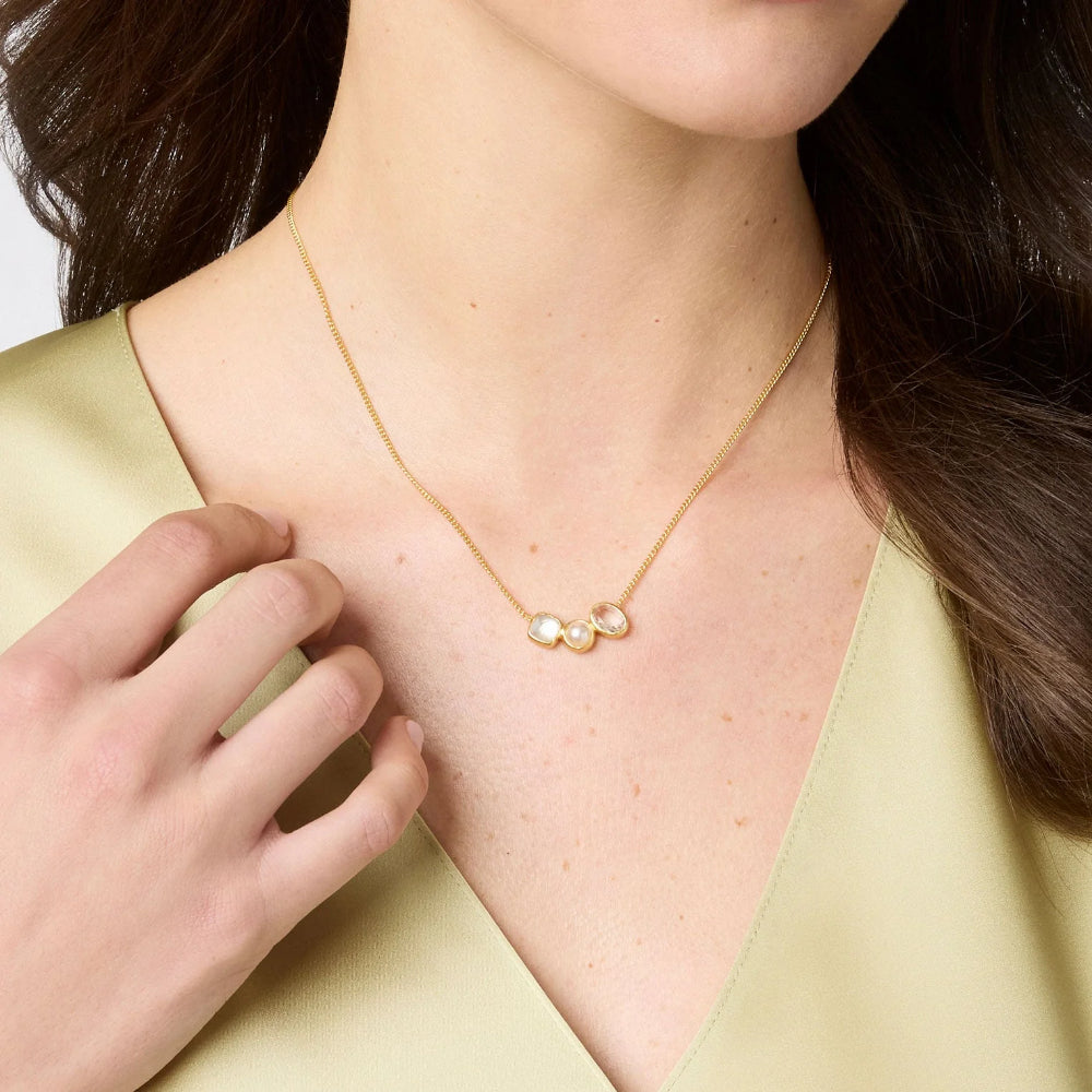 Julie Vos Exquisite Delicate Kaleidoscope-style Necklace for Women