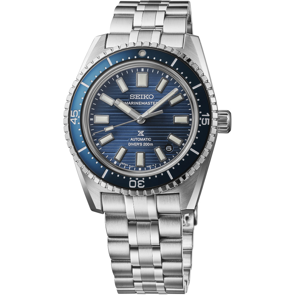 Seiko Prospex Marinemaster Automatic Heritage Diver's Watch with See - Through Caseback