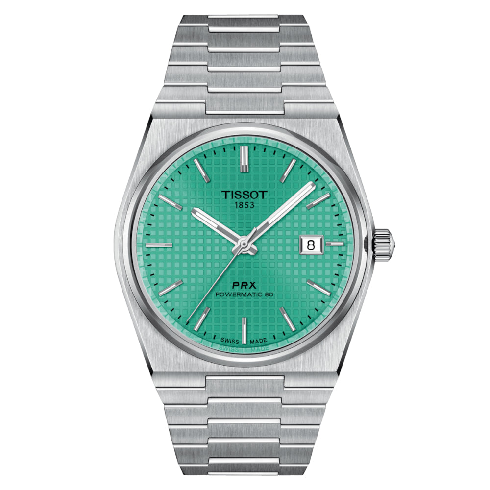 Tissot 40mm PRX Powermatic 80 Automatic Watch with Modern Features