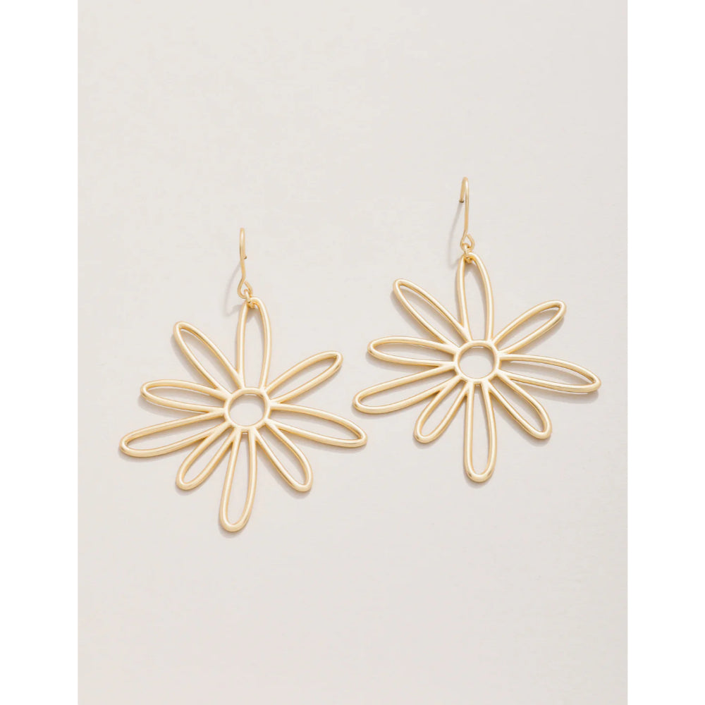 Spartina Spring-themed Happy Daisy Style Fashion Earrings