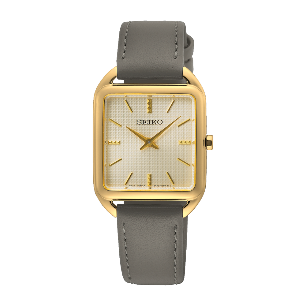 Seiko Gold Tone 26mm Quartz Wristwatch from the Essentials Collection