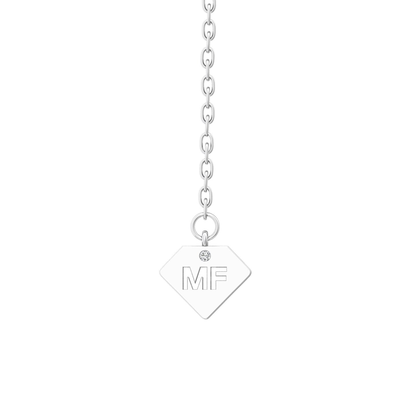 Smyth Diamond Classics Exquisite 14k Gold Single Round Diamond Solitaire Necklace Pendant