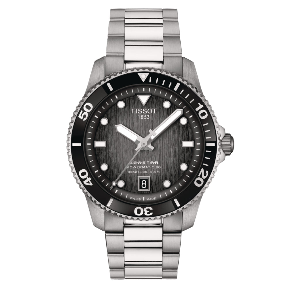Tissot Seastar 1000 Powermatic 80 Automatic Sports Watch with 40mm Casing