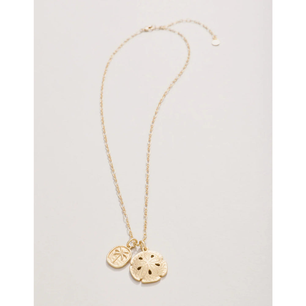 18kt Matte Gold Plated Spartina Coastal Dreams 18-Inch Necklace