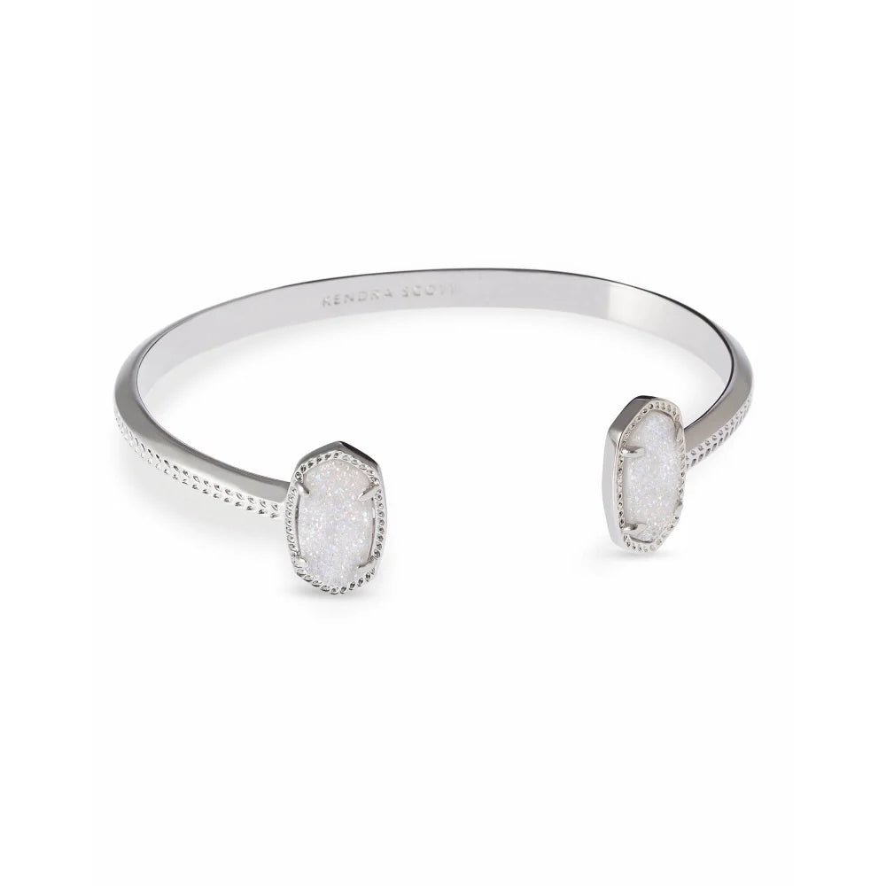 Kendra Scott Iridescent Drusy Elton Pinch Cuff Bracelet