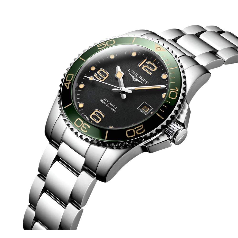Longines 41mm Automatic Hydroconquest Elegant Sports Watch