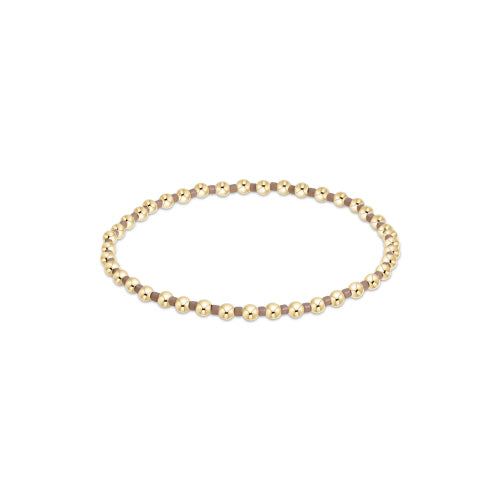 Ennewton 6.25 Autumn/Winter 2024 Khaki-colored Hope and Gratitude-themed Bracelet - A Stylish Jewelry Piece