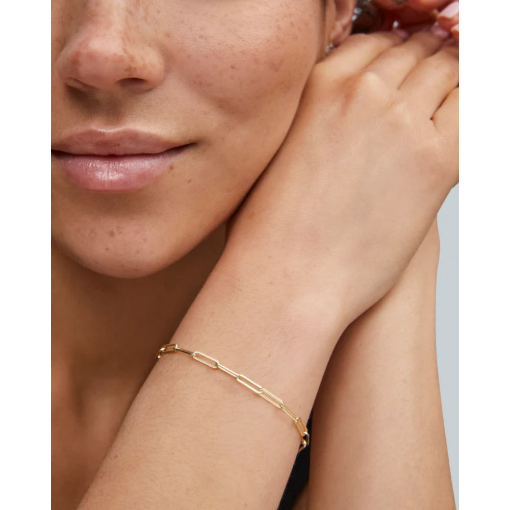 Kendra Scott Gold or Rhodium Courtney Paperclip Fashion Bracelet