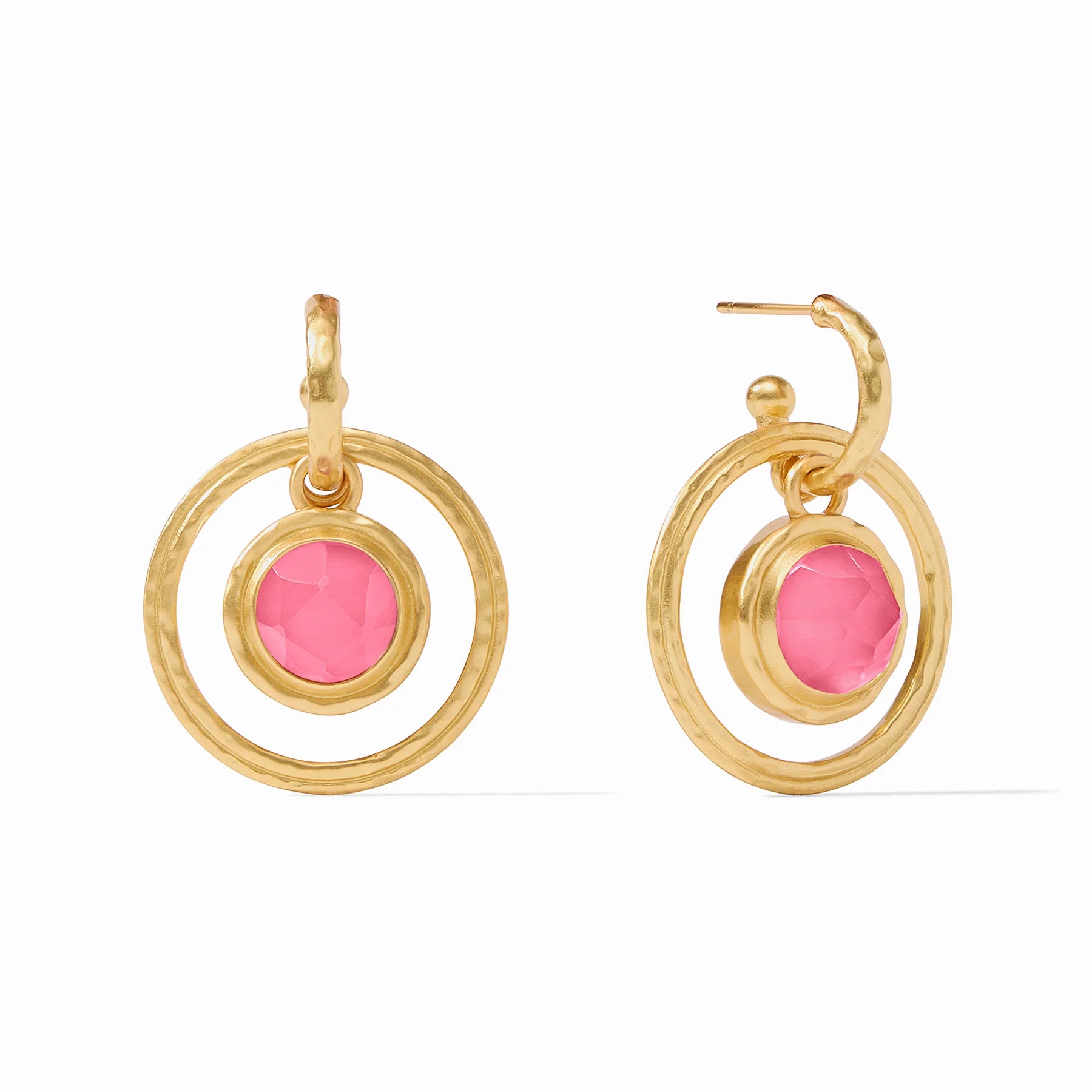 Julie Vos 24k Gold Plated 6-in-1 Astor Charm Earrings