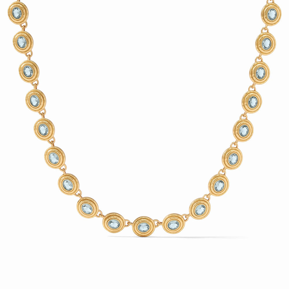 Julie Vos Adjustable Tudor Tennis Necklace with Rose Cut Stones