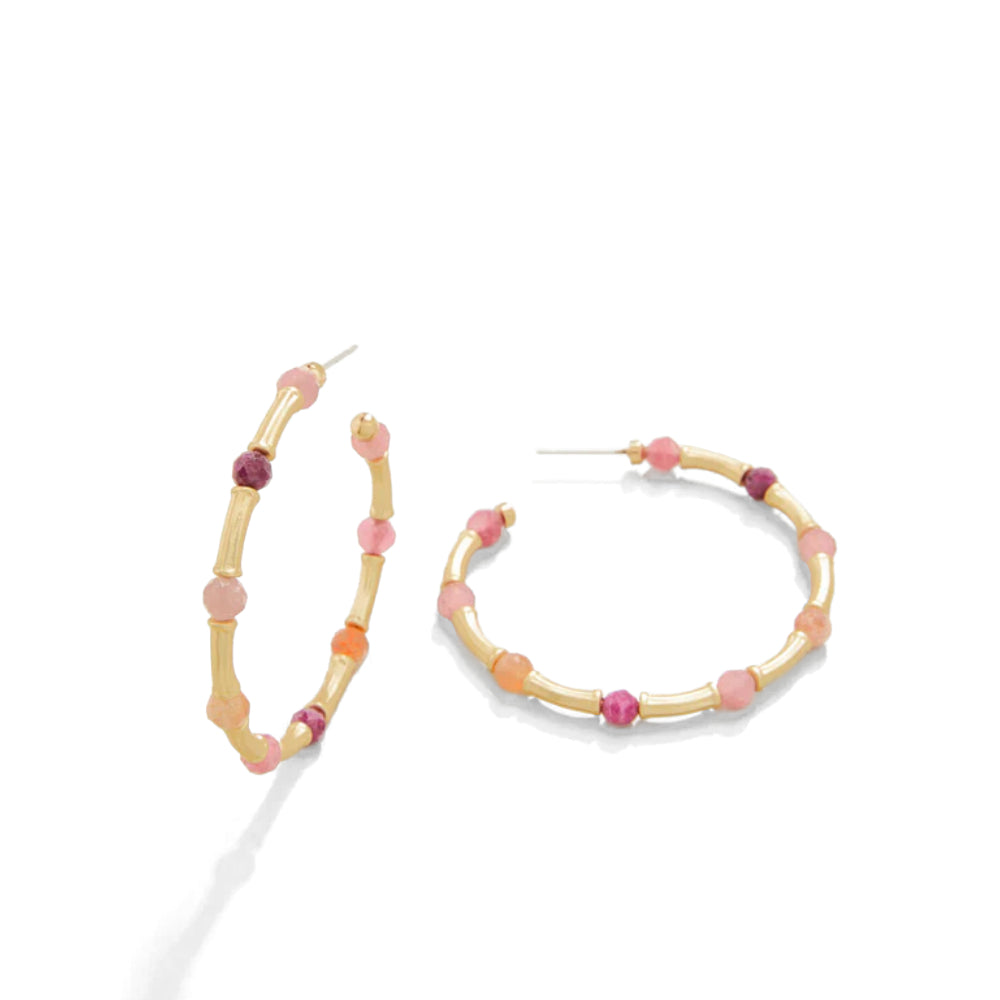 Stylish Spartina Hoop Earrings Inspired by Calm Waters