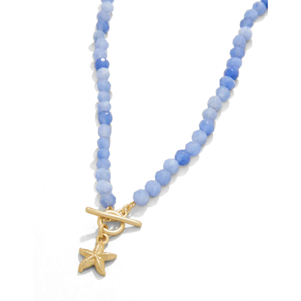 17-Inch Spartina Calm Waters Necklace with 18kt Matte Gold Plating