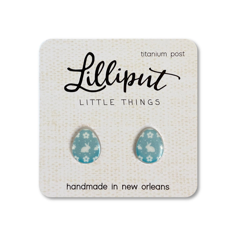 Lilliput Hypoallergenic Easter Egg Design Earrings for All - Day Wear
