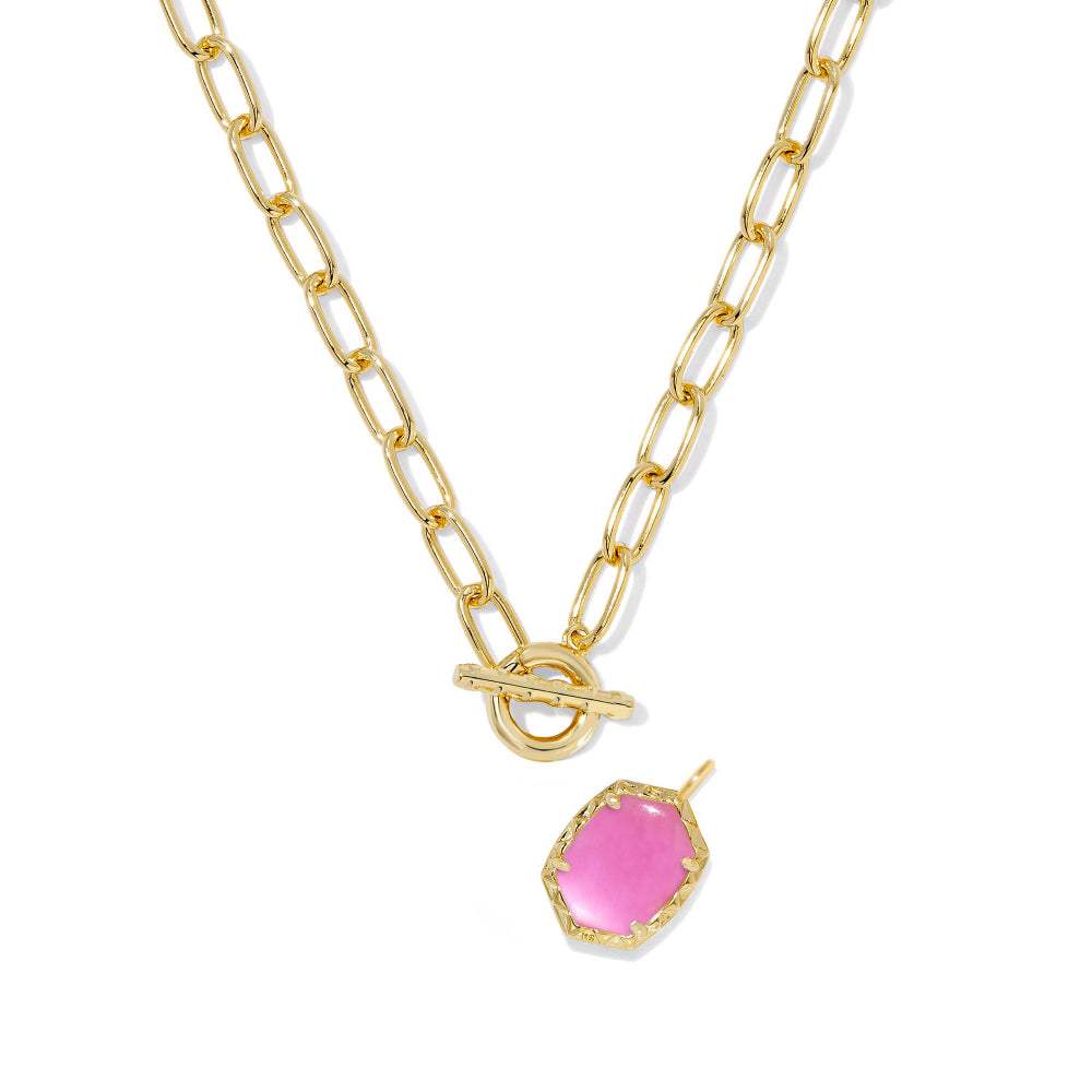 Kendra Scott Gold Azalea Illusion Daphne Link & Chain Necklace