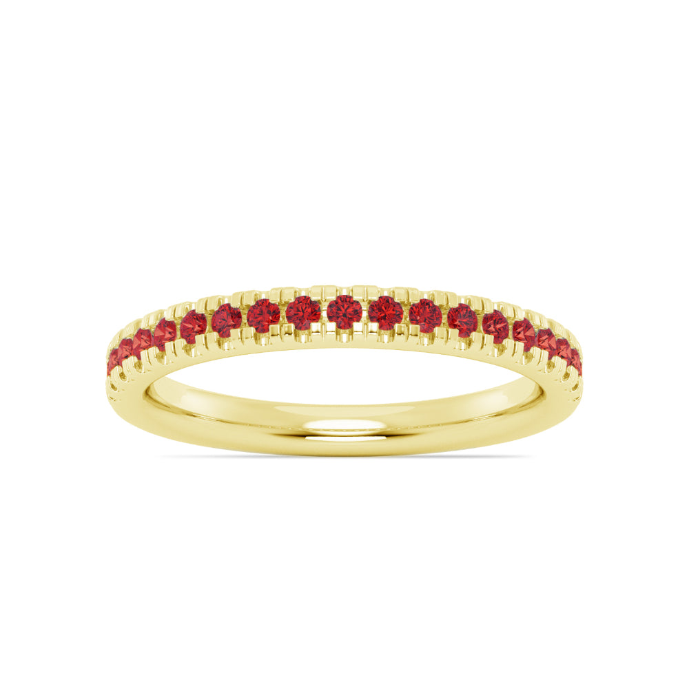 Stackable Pavé Gemstone Ring by Smyth Jewelers - A Stunning Jewelry Piece